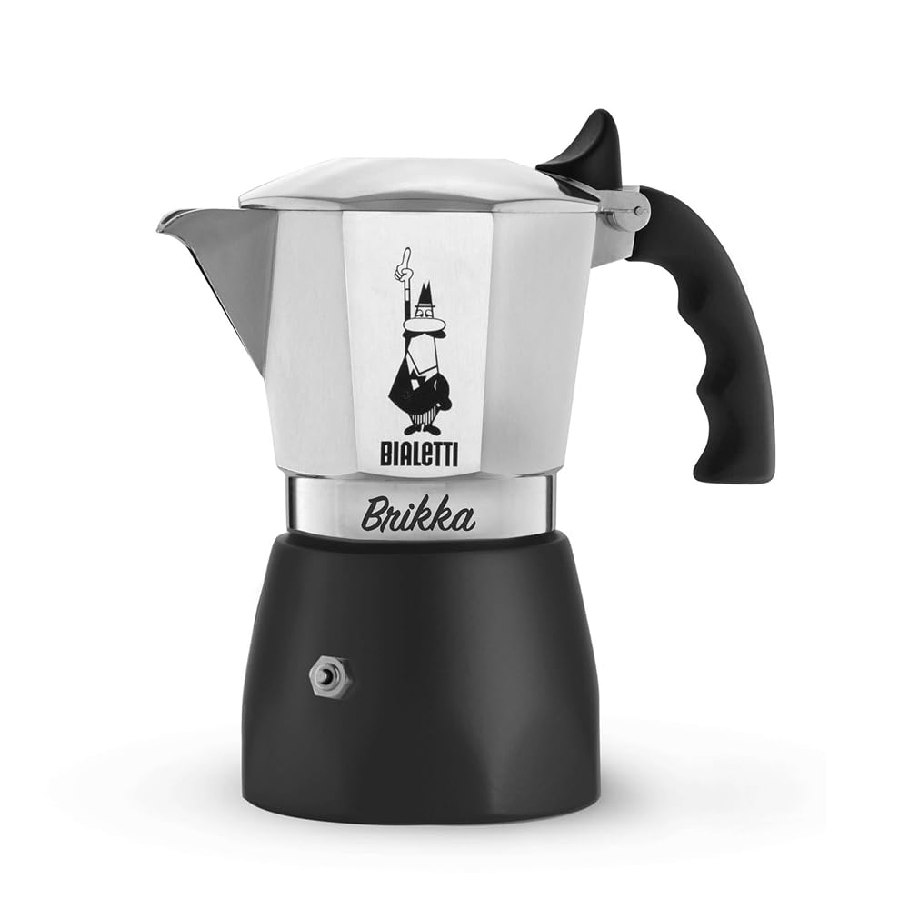 Black 2 Espresso Shots Moka Pot Stovetop Espresso Maker E806549