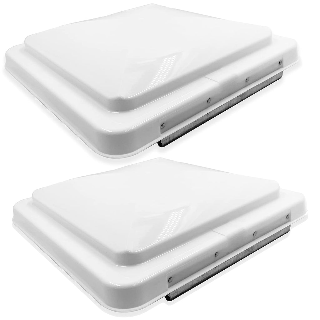 White 14" x 14" Replacement RV Roof Vent Lid Cover P501898