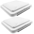 White 14" x 14" Replacement RV Roof Vent Lid Cover P501898