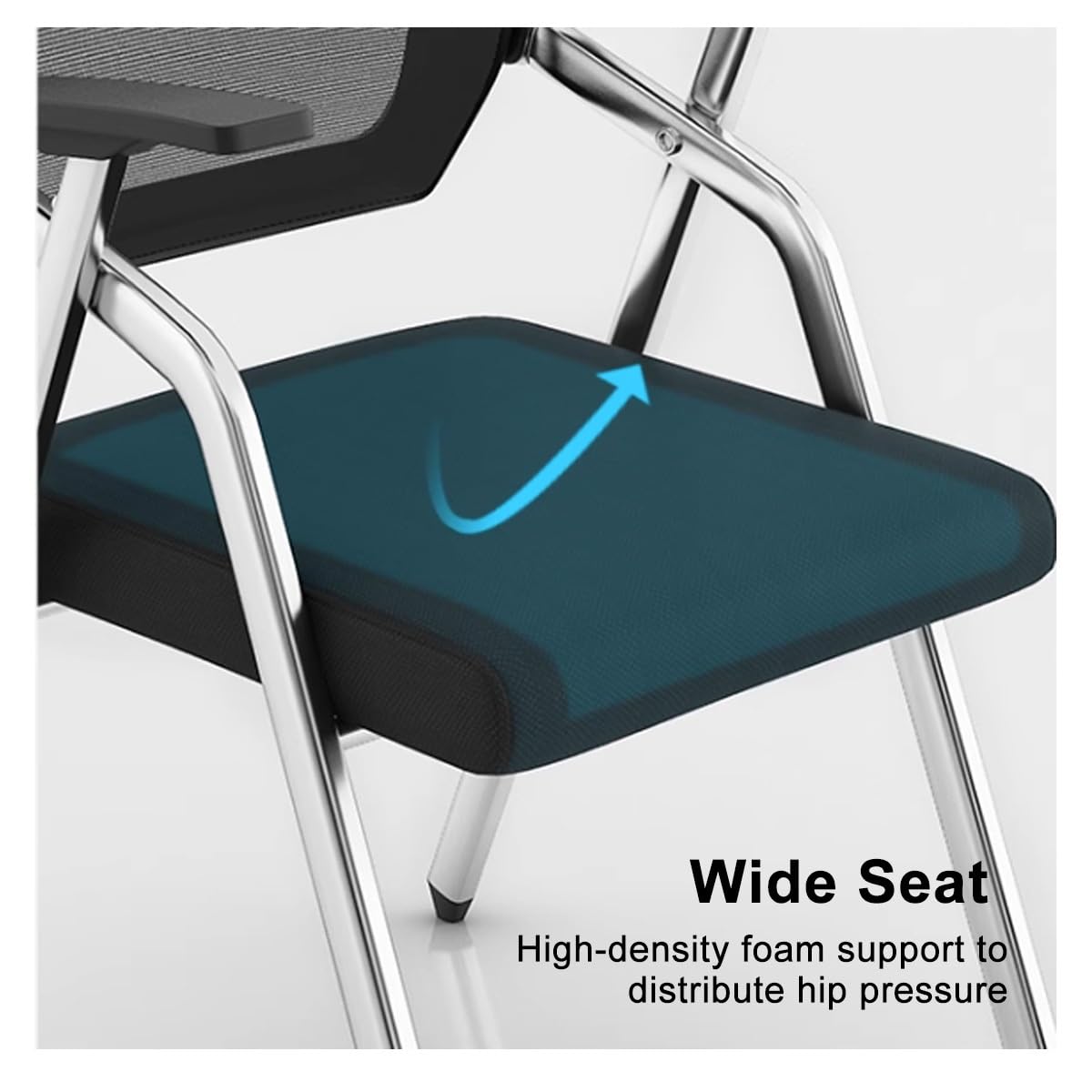 Mesh Guest Chair with Tablet Arm Z148542