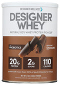 Whey Protein Powder Gourmet Chocolate 12-Ounce Pack of 2 H55629