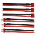 T Plugs Female and Male Connector RC Battery Balance Charge Cable Adapter 12AWG 10cm Z751