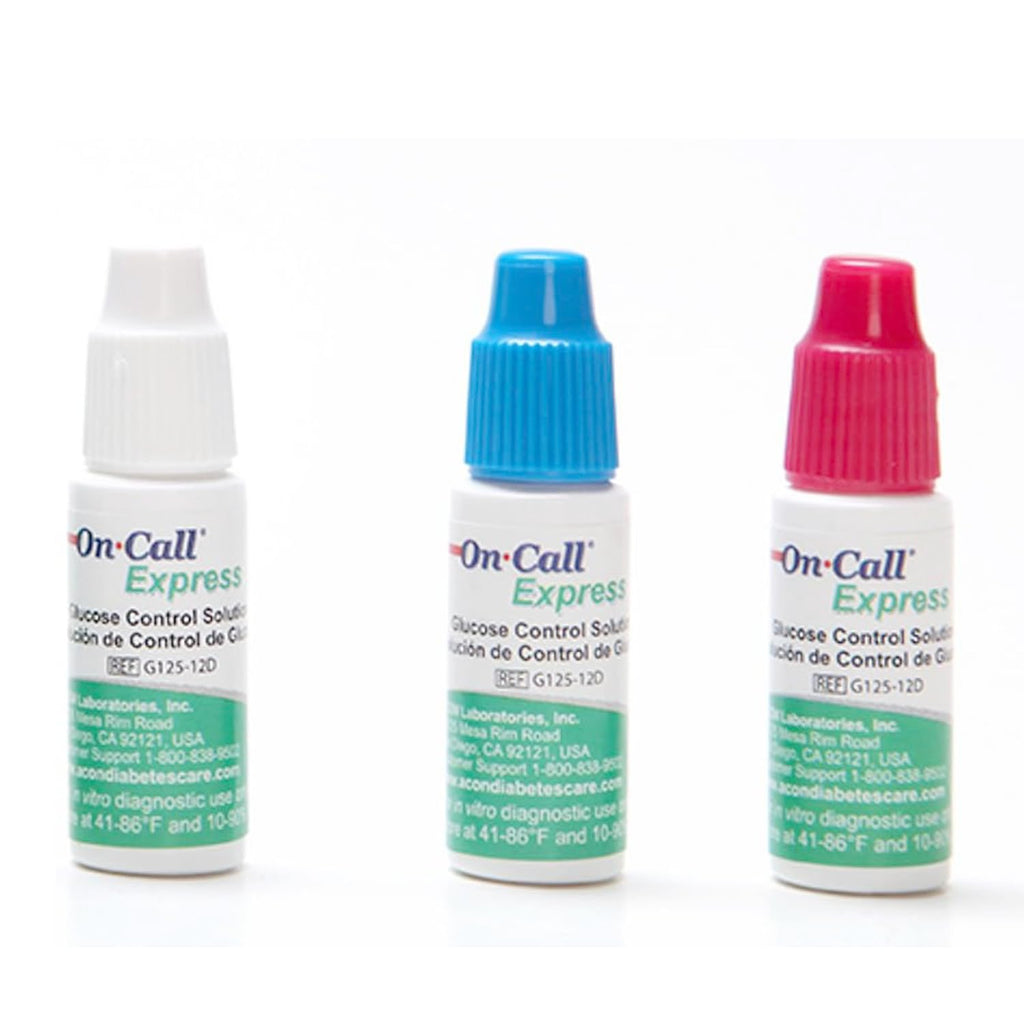 Glucose Control Solution Kit Level 0, 1 & 2, 3-Pack 2mL Bottles H7630