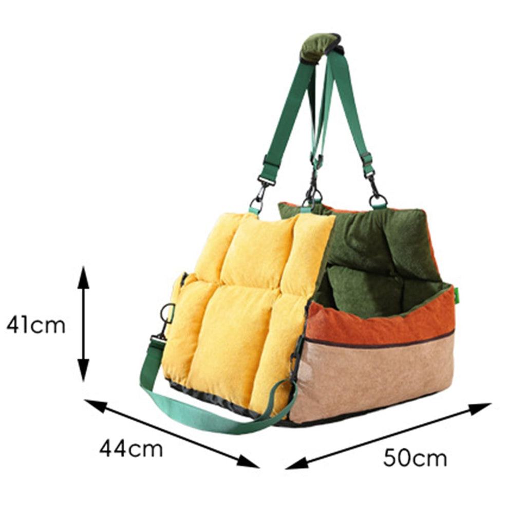 2-in-1 Dog Car Seat for Small Dogs J336
