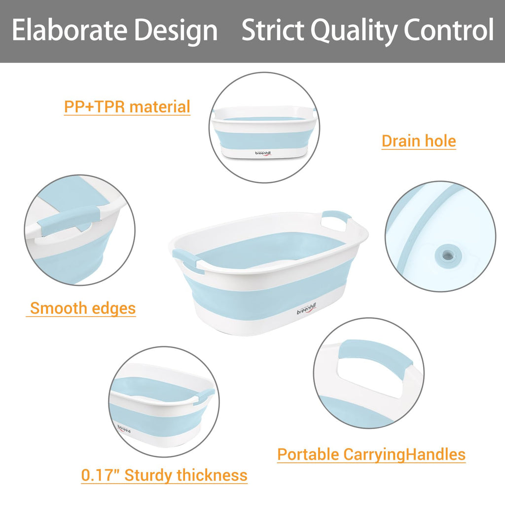 Collapsible Dog Bath Tub with Drain Plug X12880