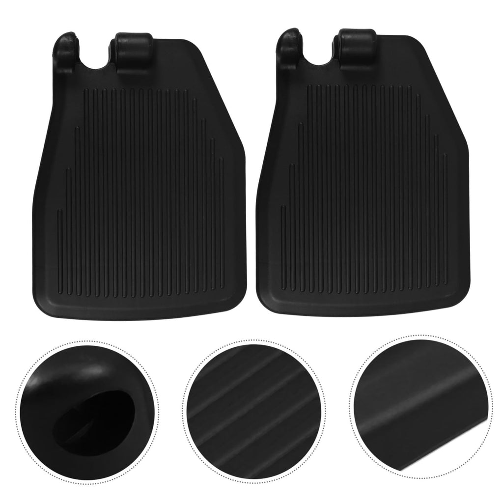 Heavy Duty Wheelchair Foot Rest Replacement Black S81146