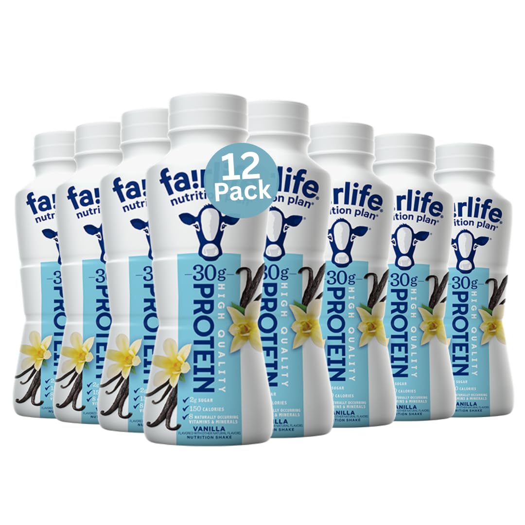 Vanilla High Protein Shake 12 Pack N9721