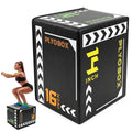 14 Inch Foam Plyo Box, 3-in-1 Jump Platform with Non-Slip Cover R64757