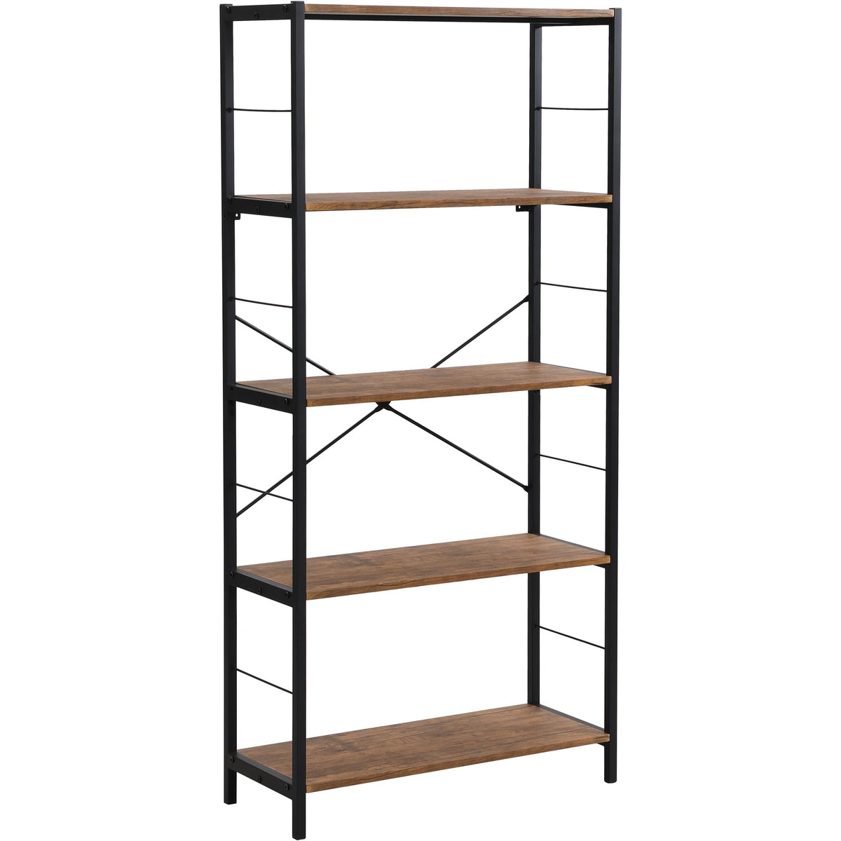5 Tier Bookshelf with Coffee Shelves F58734