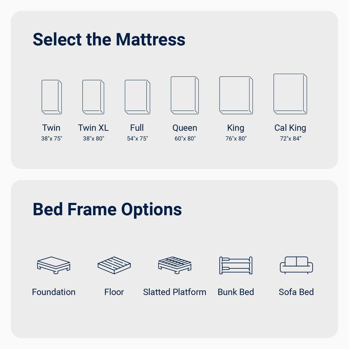 Full 12 Inch Firm Hybrid Cooling Mattress B8937