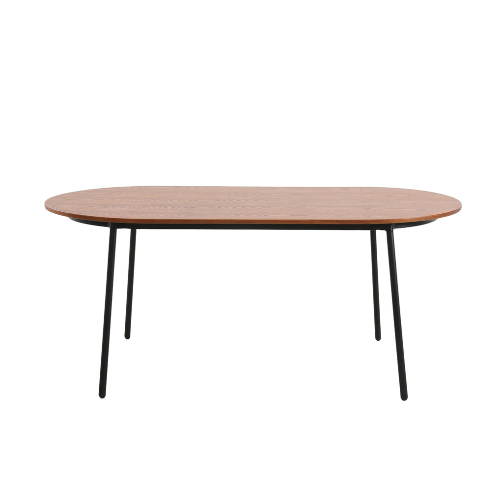 9-Piece Dining Set with 8 Chairs and Oval Table O302