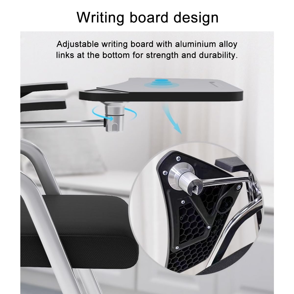 Mesh Guest Chair with Tablet Arm Z148542
