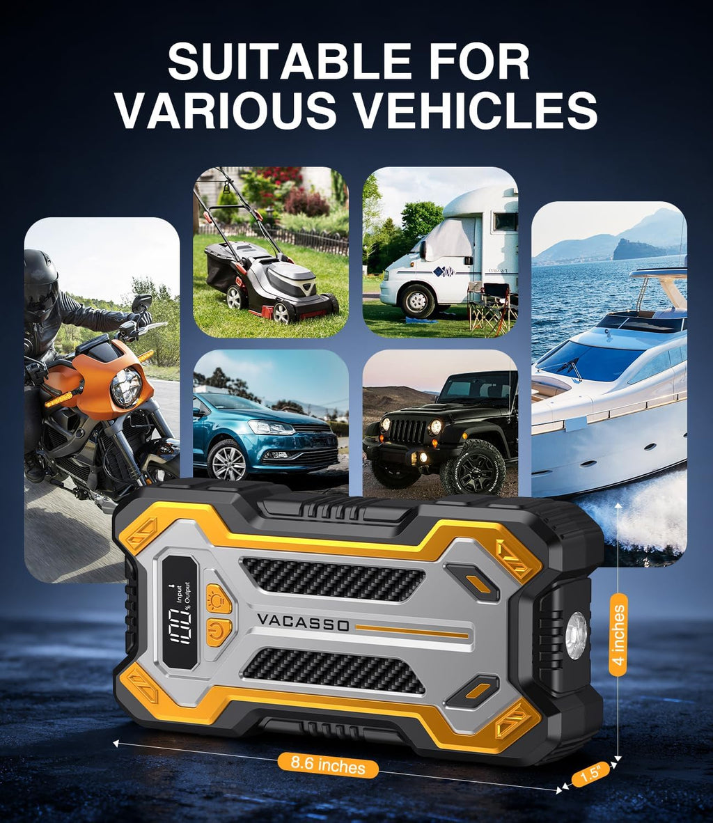 12V Portable Car Jump Starter O1813