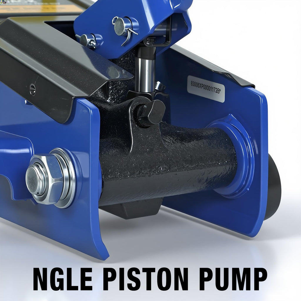 3 Ton Hydraulic Floor Jack, 6000 LBS Capacity, Blue H7155