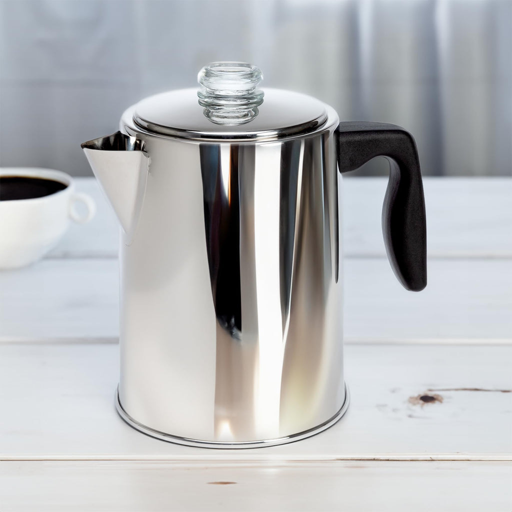 Stainless Steel 8 Cup Stovetop Coffee Percolator E52065