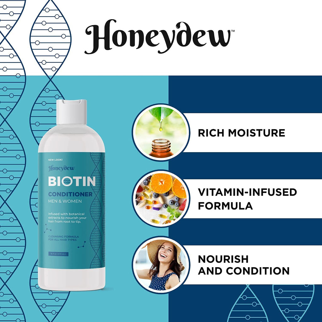 Biotin Shampoo and Conditioner Set Sulfate Paraben Silicone Free Z10667