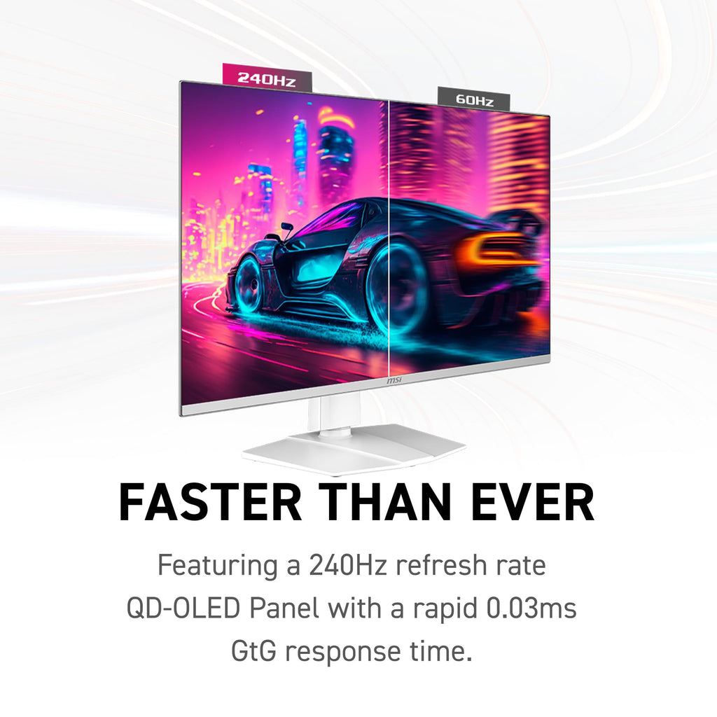 31.5 Inch 4K UHD 240Hz QD-OLED Gaming Monitor F441