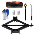 2 Ton Portable Scissor Jack with Lug Wrench V473