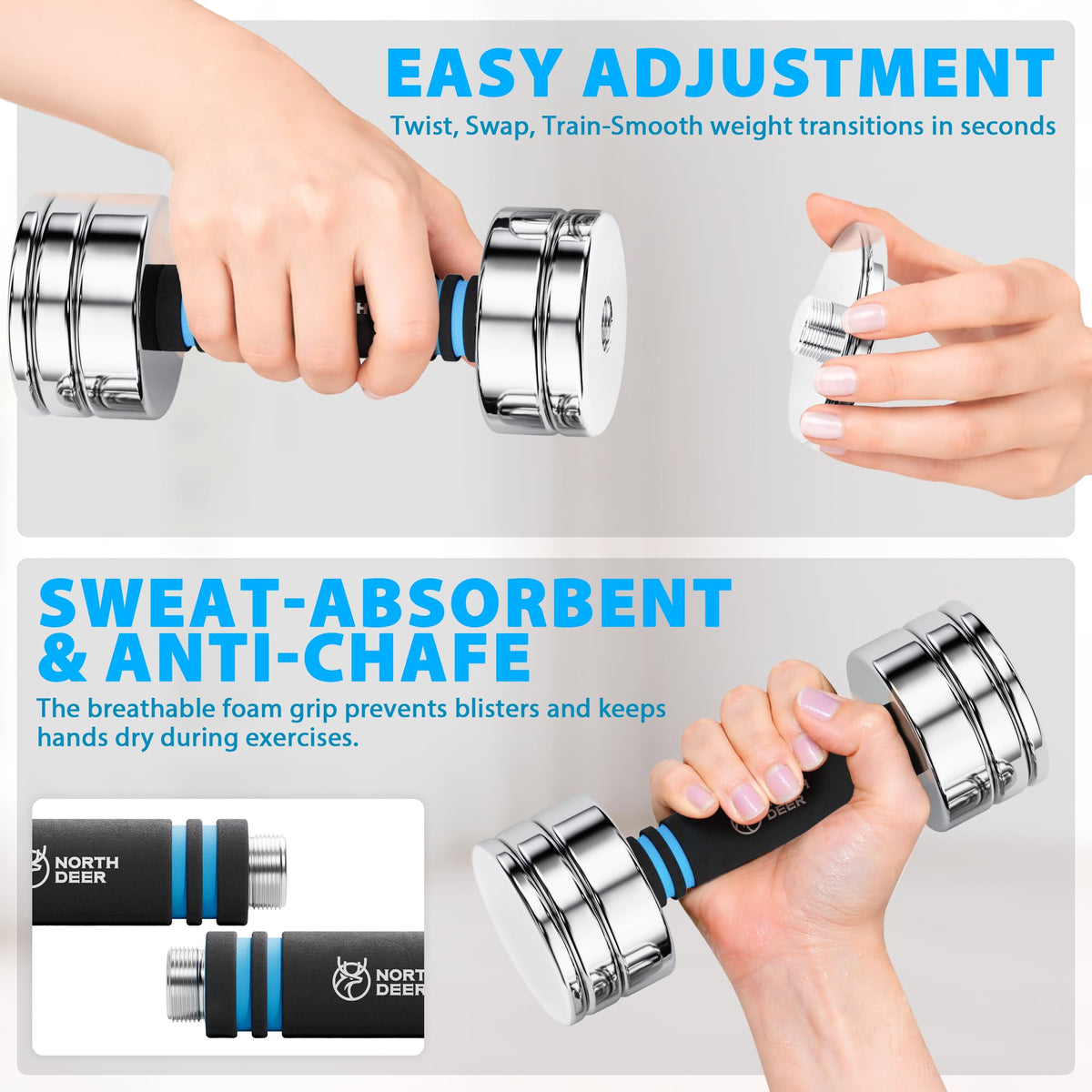 Adjustable Steel Dumbbells G5983