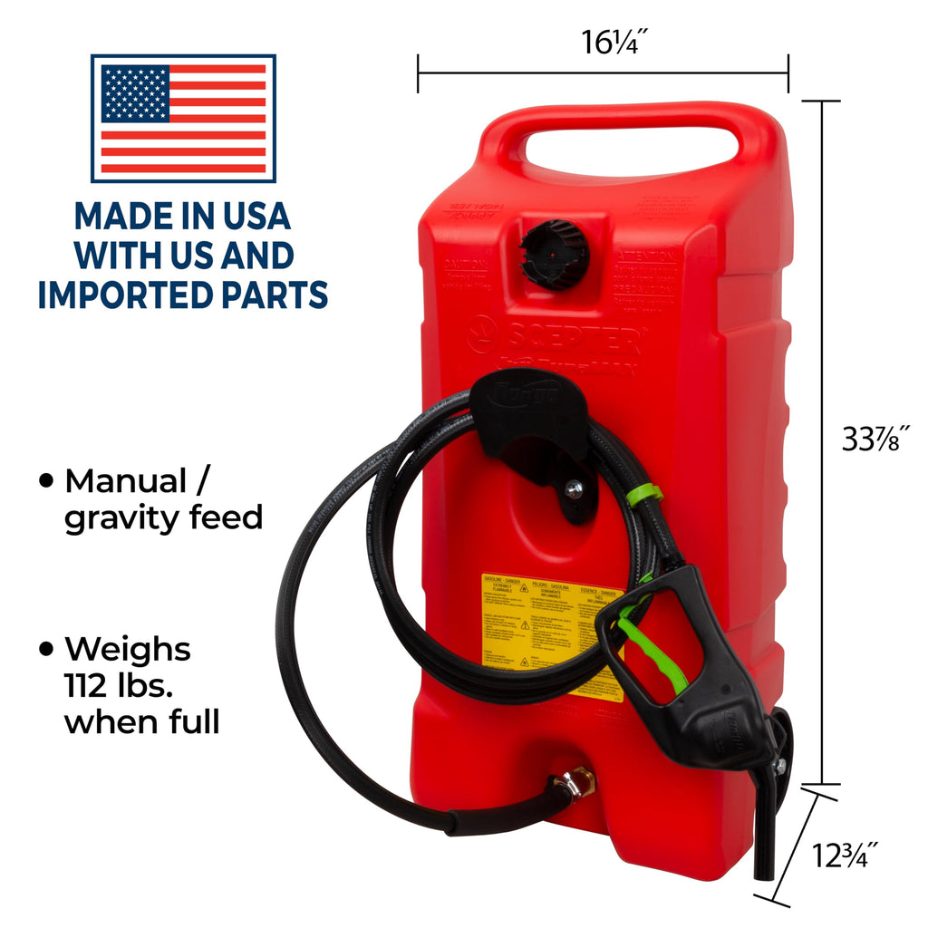14 Gallon Gas Caddy B7137