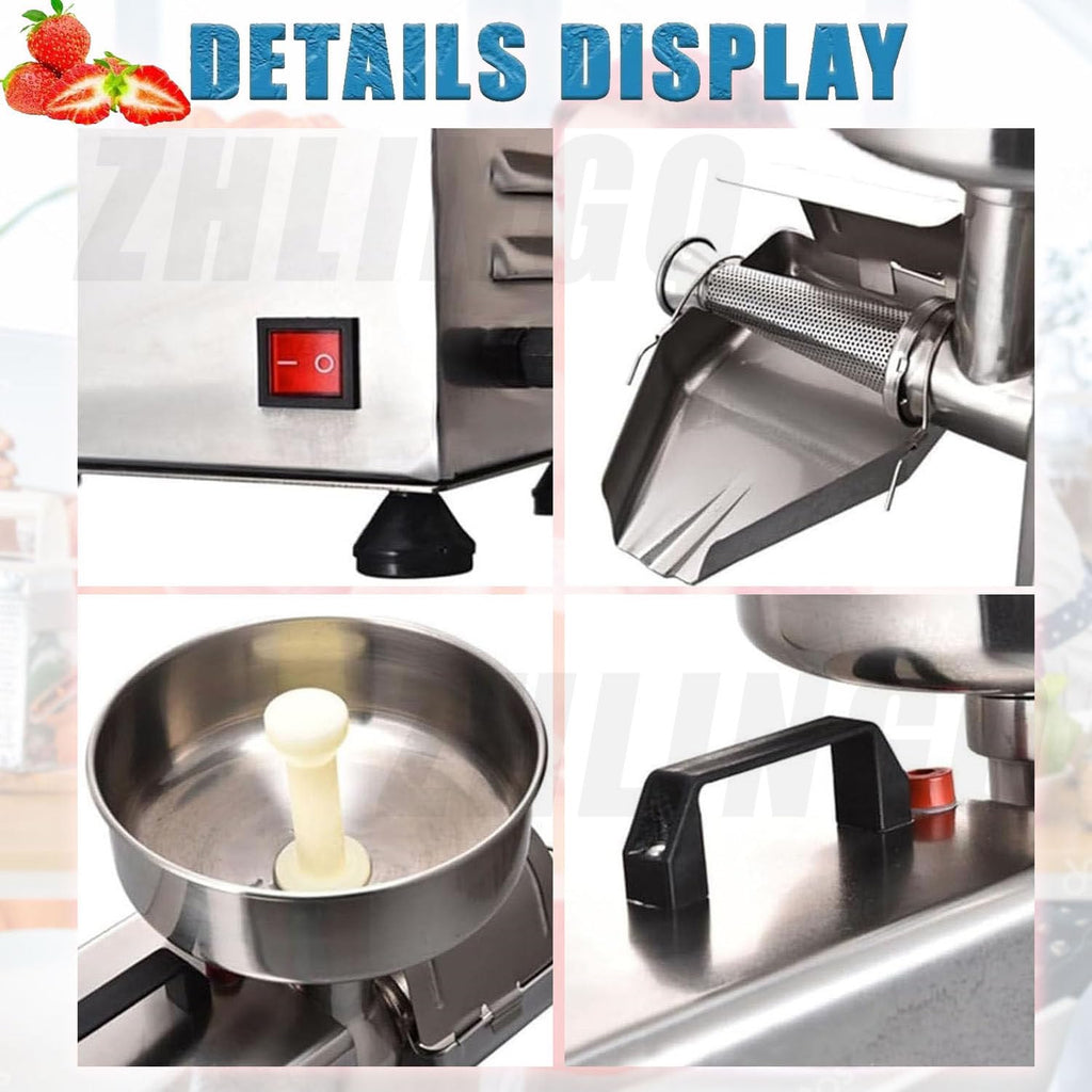 450W Stainless Steel Electric Tomato Strainer O25729