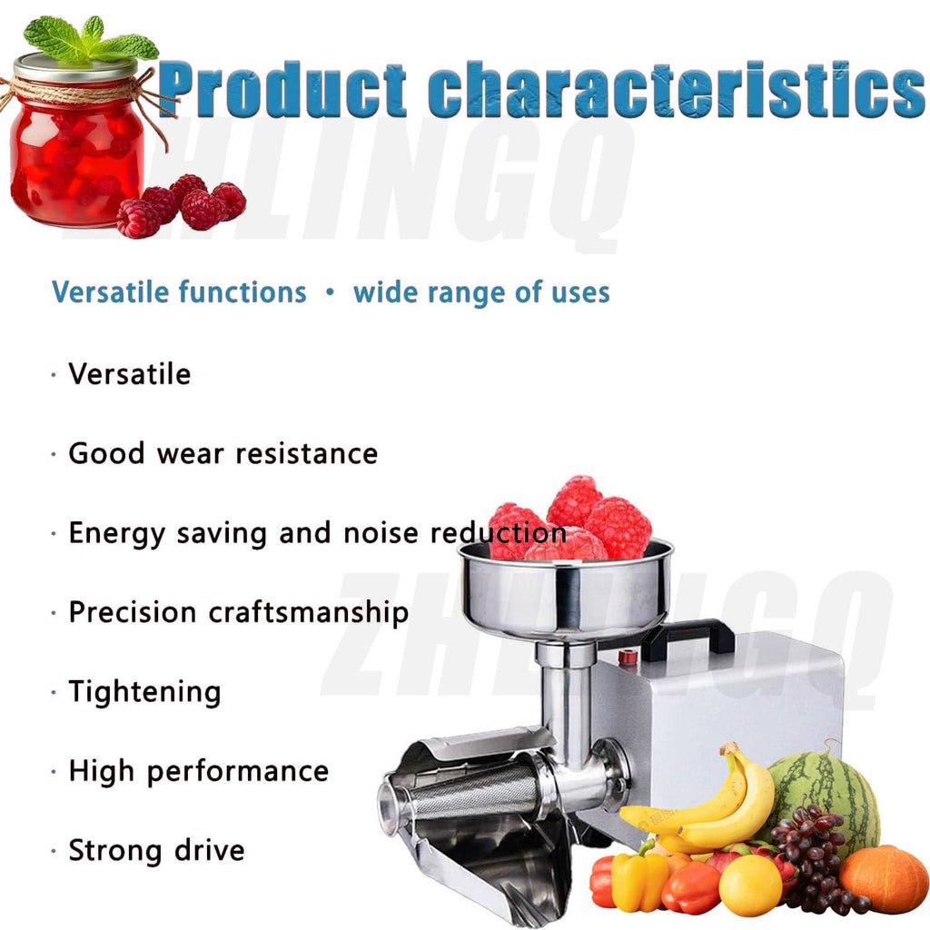 450W Stainless Steel Electric Tomato Strainer O25729