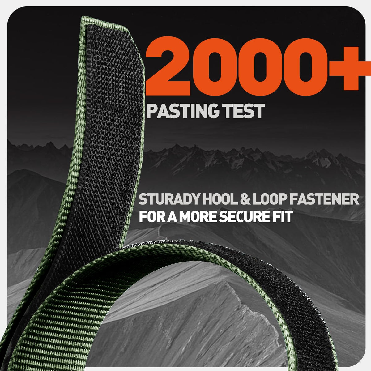 24mm Nylon Sports Watch Band L6262
