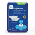 Adult Incontinence Briefs with Tabs, XX-Large, Bag of 12 T631