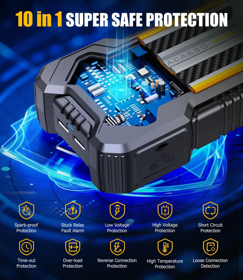 12V Portable Car Jump Starter O1813