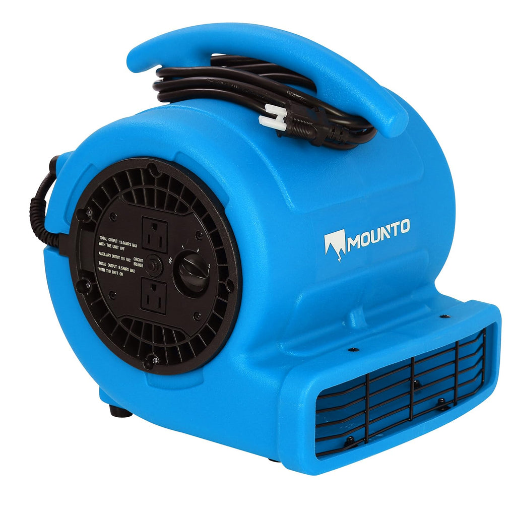 1/4hp 1000CFM 2 Speed Air Mover Floor Fan K64227