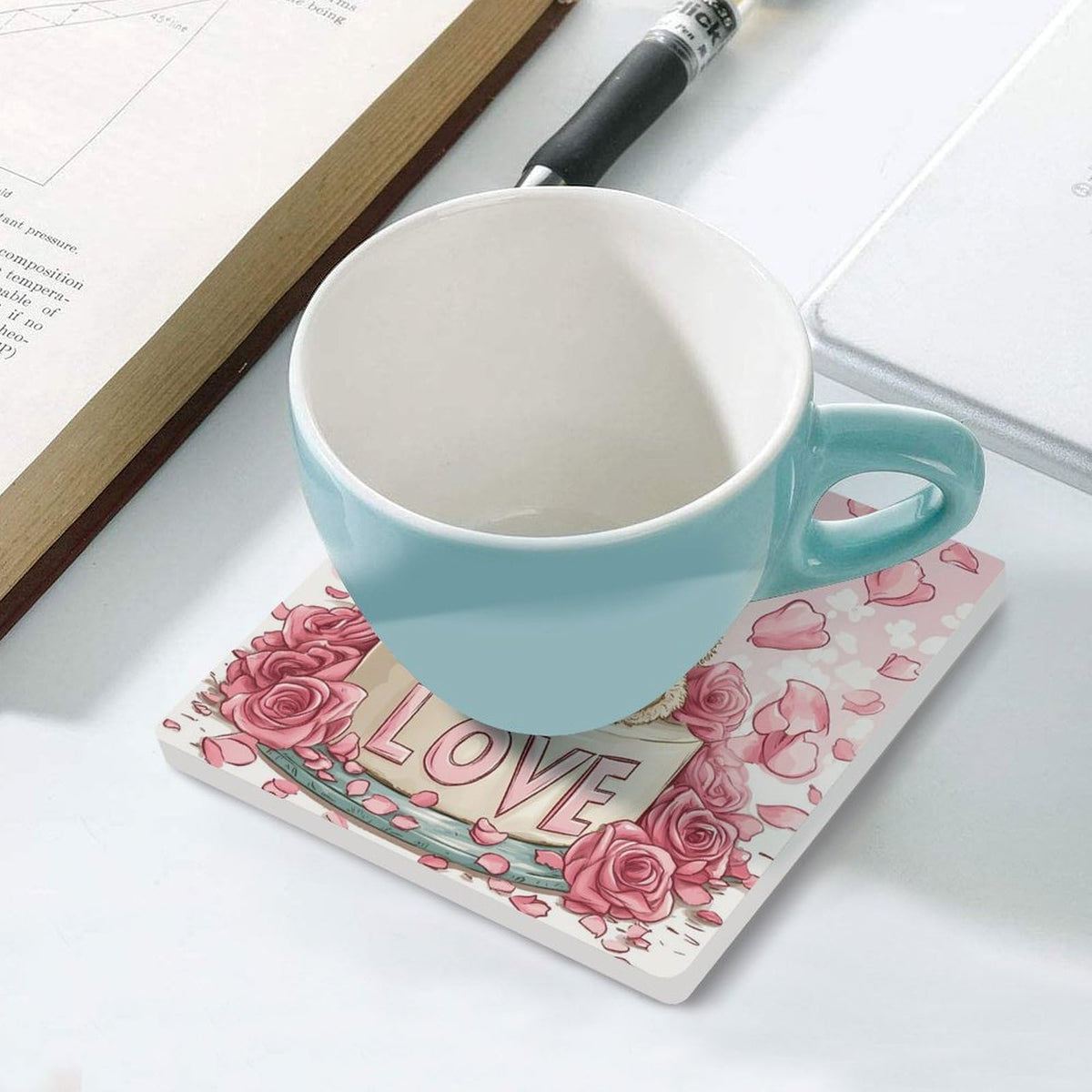 Ceramic Coasters Set Q3607
