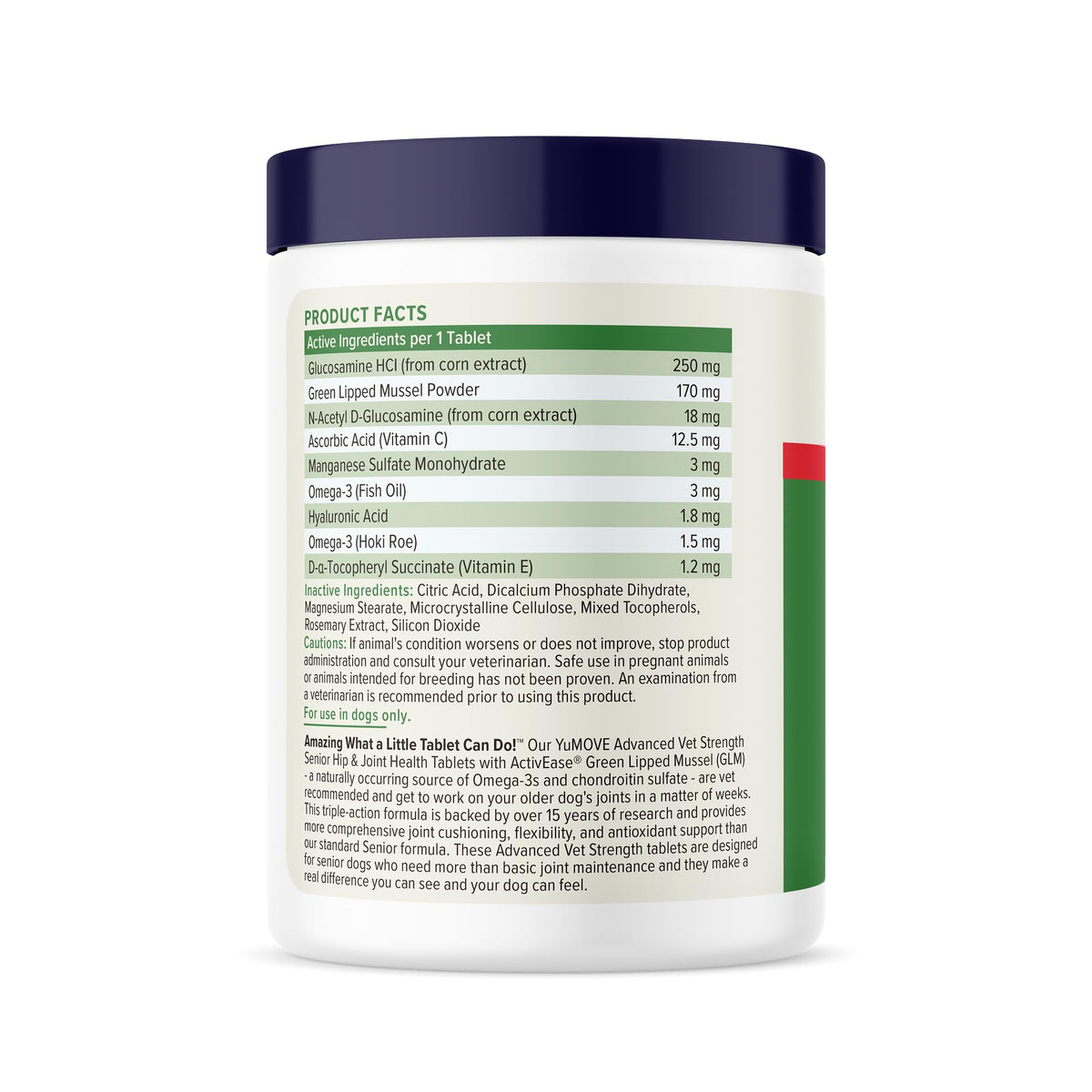 Senior Dog Hip & Joint Supplement 120ct M3475