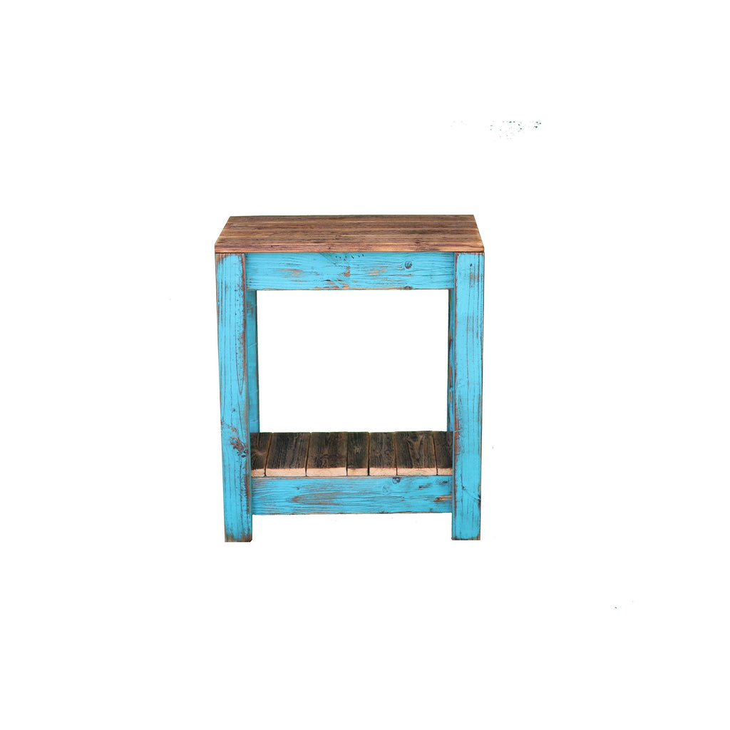 Turquoise Combo End Table C808