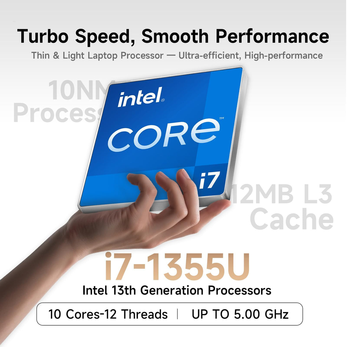 15.6" Touchscreen Laptop, 8GB DDR5 RAM, 512GB SSD, Intel i7-1355U Z9648