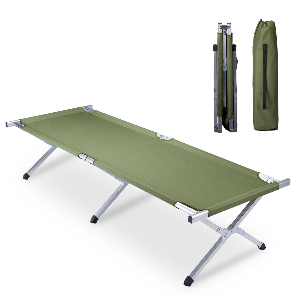 25" Wide Folding Camping Cot with Carry Bag S963140