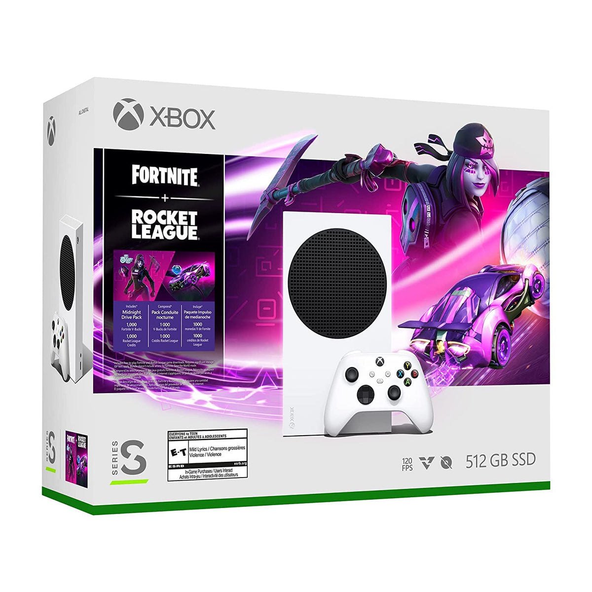 Xbox Series S 512 GB SSD All-Digital Console Wireless Controller P4787