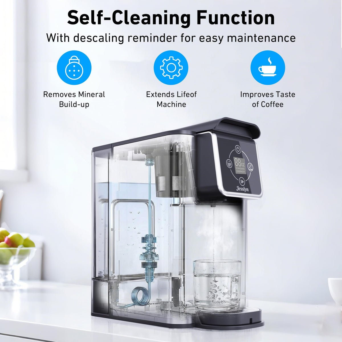 3-in-1 Single Serve Coffee Maker with 50oz Removable Water Reservoir G57328