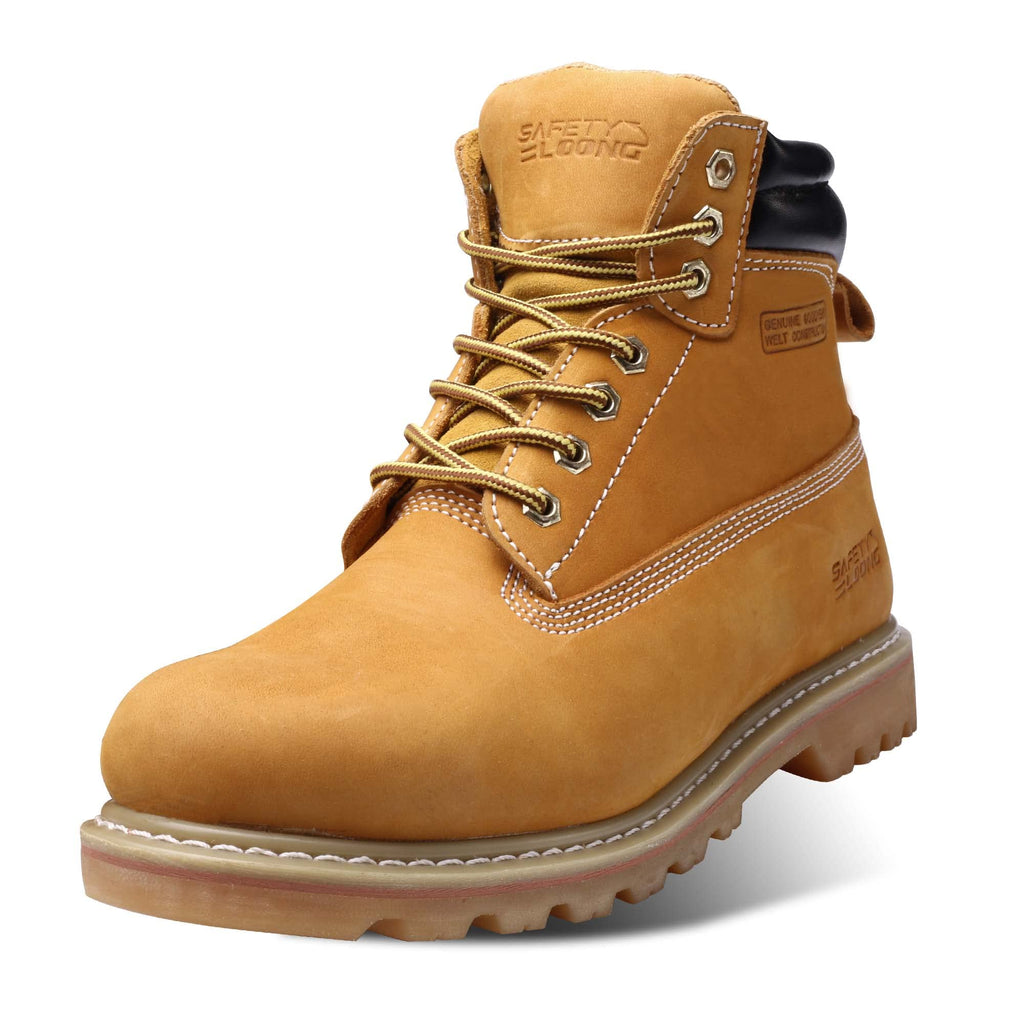 Soft Toe Waterproof Leather Work Boots N223
