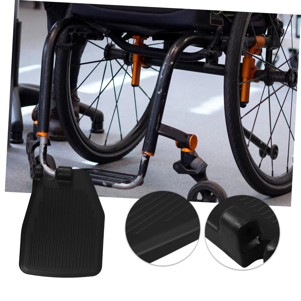 Heavy Duty Wheelchair Foot Rest Replacement Black S81146
