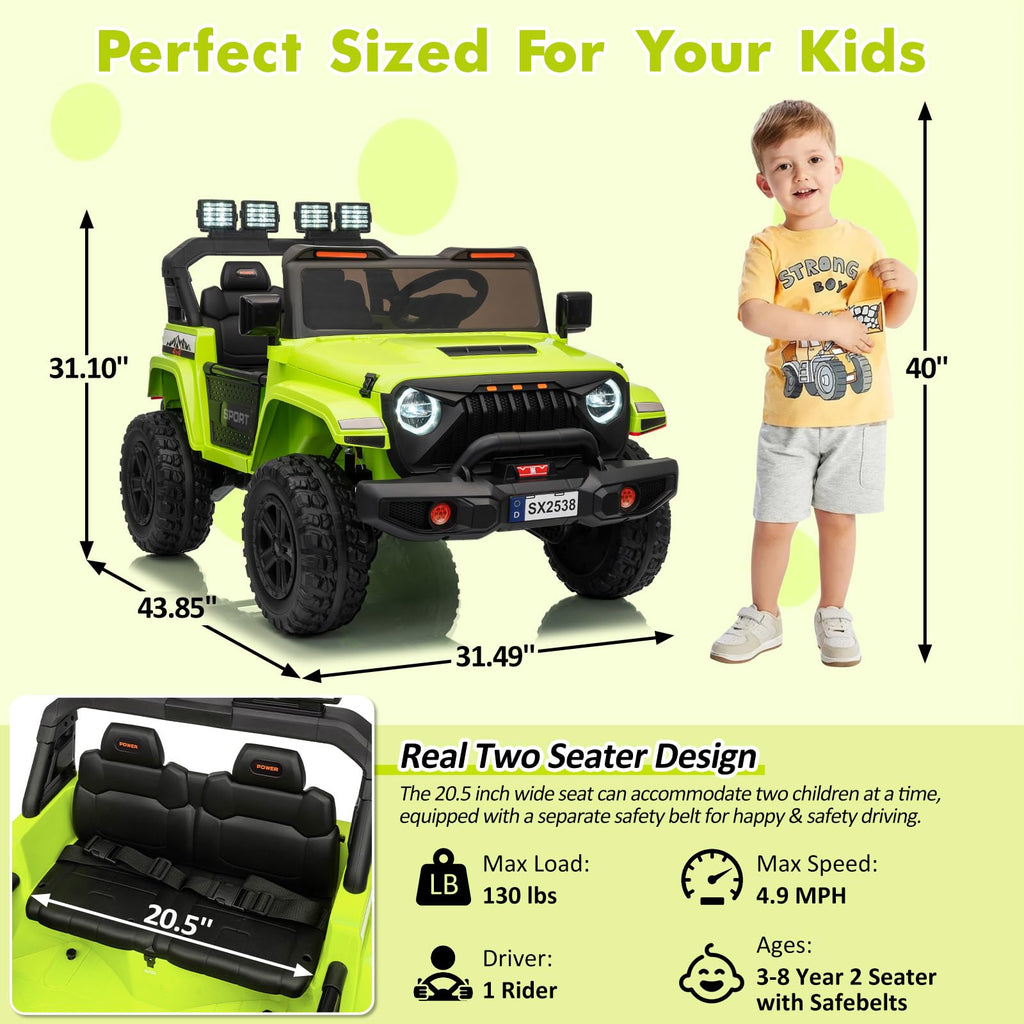 24V 2 Seaters Battery Powered Ride on Car H566946