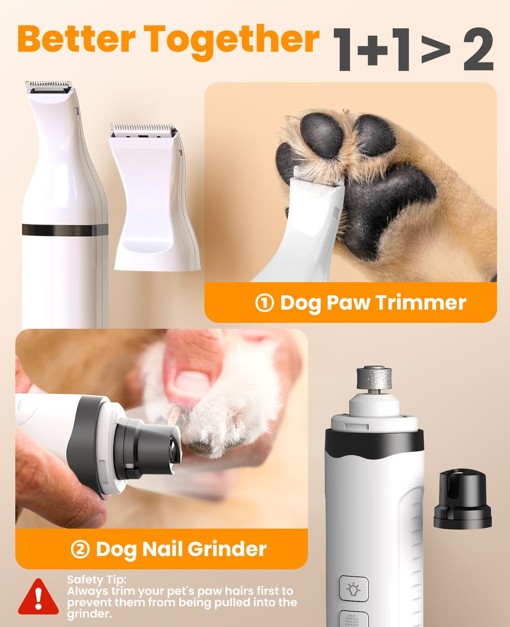 Dog Clipper and Nail Grinder Kit A28977