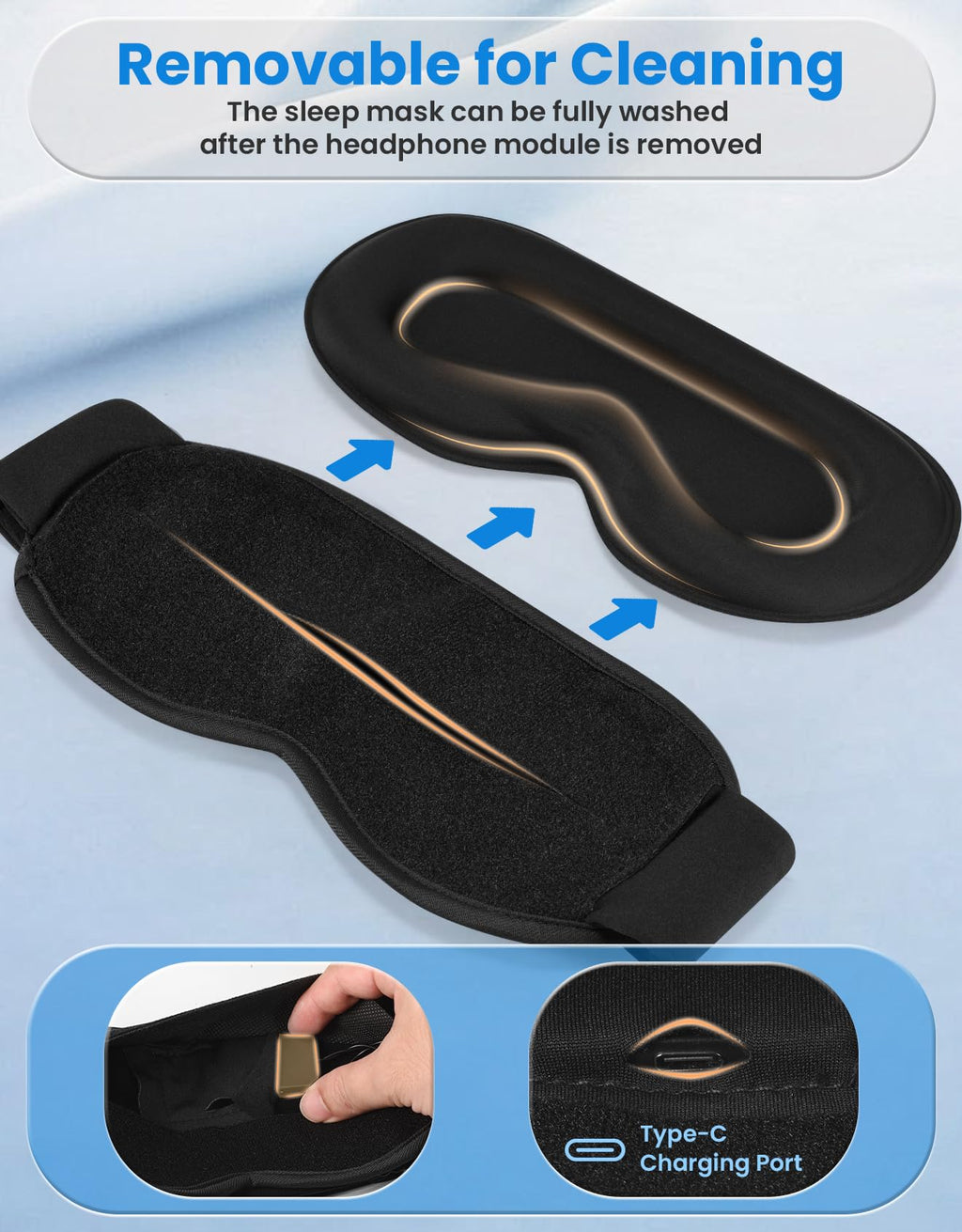 Bluetooth Sleep Mask G125