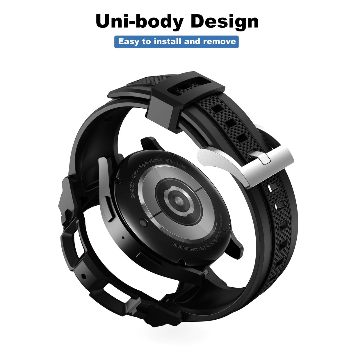 Samsung Galaxy Watch 6 Band 44mm 40mm with Case T3760