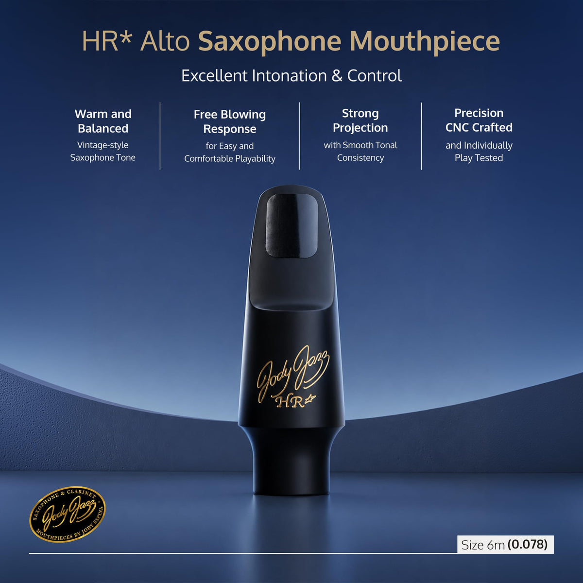 Alto Saxophone Mouthpiece Model 6M U373600