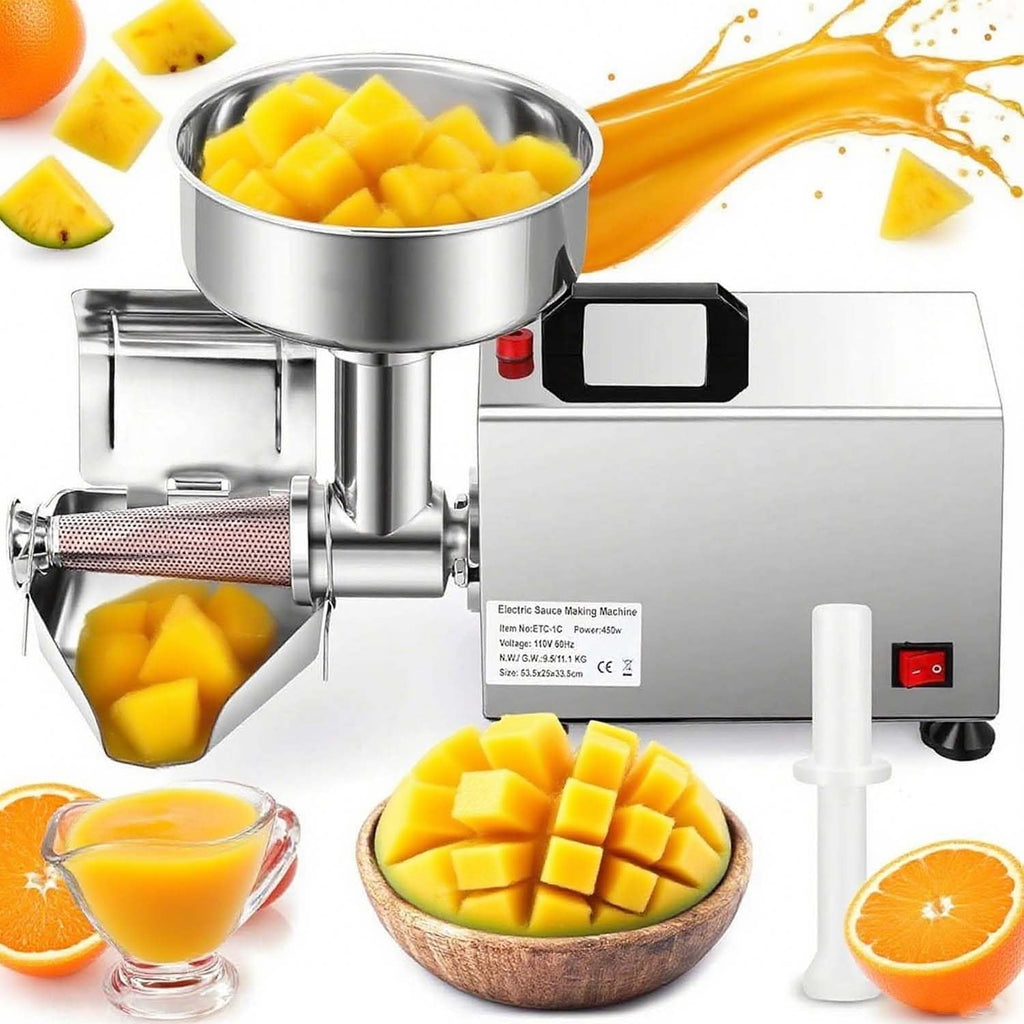 450W Stainless Steel Electric Tomato Strainer G456
