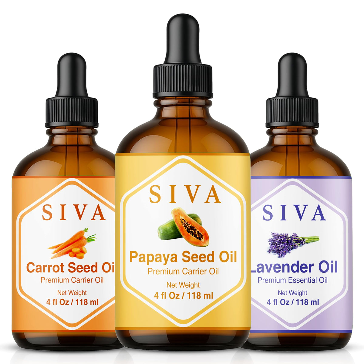 Glass Bottles with Droppers 4 Fl oz B528