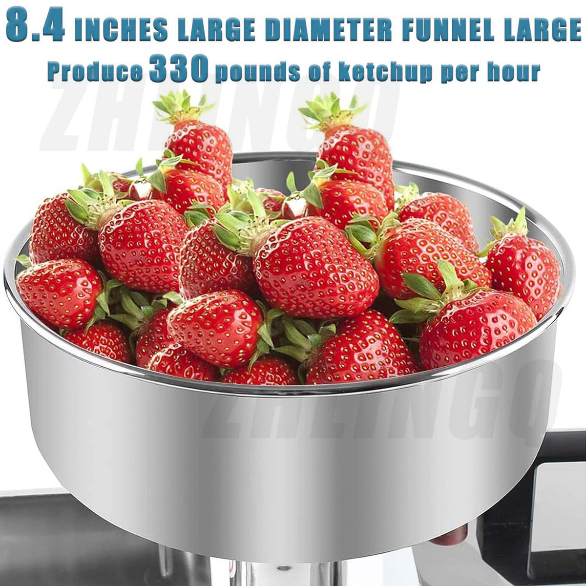 450W Stainless Steel Electric Tomato Strainer O25729