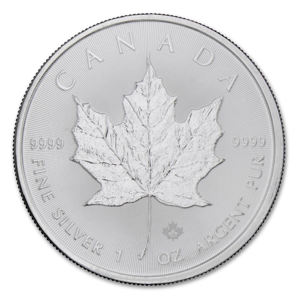 1 oz Canadian Maple Leaf Silver G106