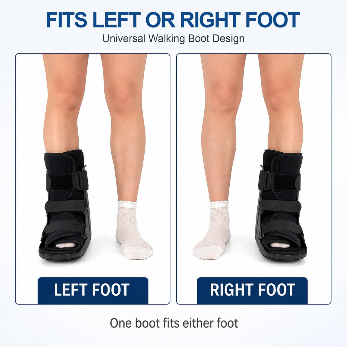 Adjustable Walking Boot for Foot Injury A614