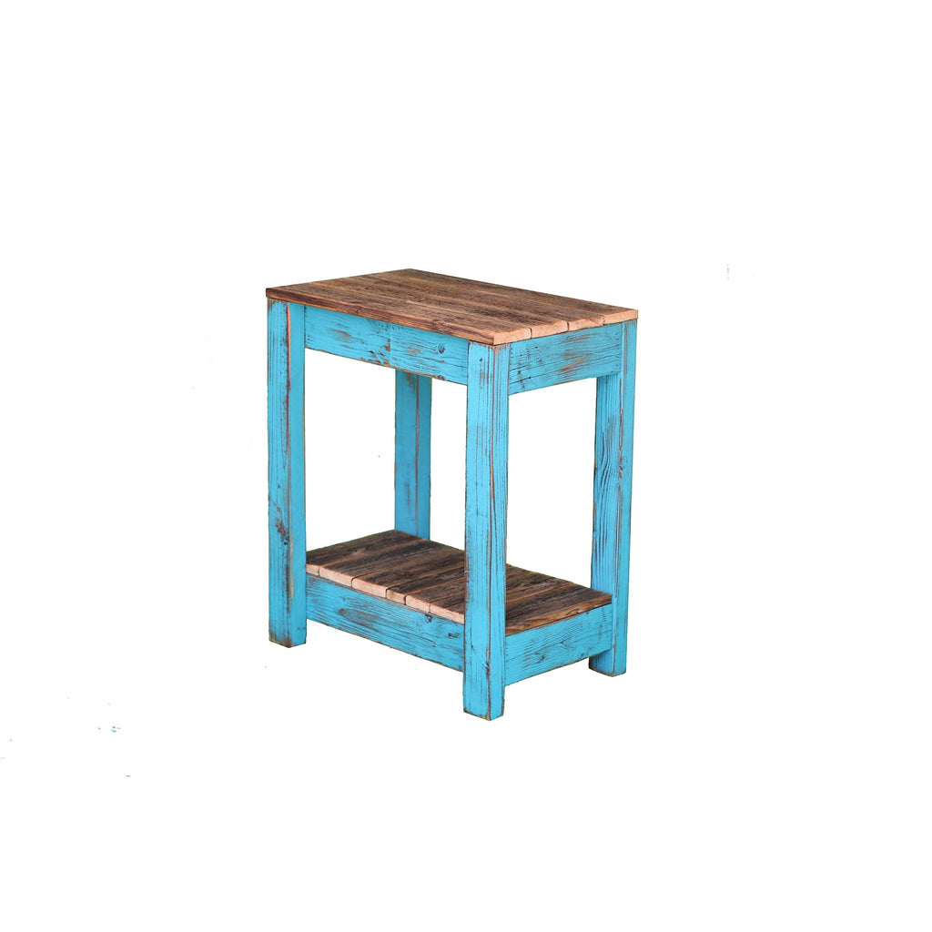 Turquoise Combo End Table C808